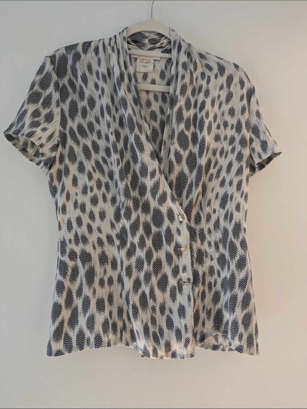 Escada Blouse, Size Small, 100% Silk, Never Worn